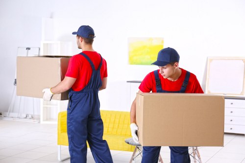 Professional house removalists working in Merton residential area