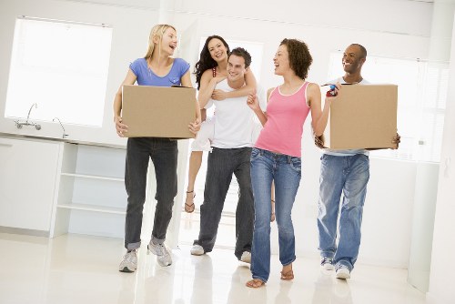 Customer raising a complaint during a removals service review