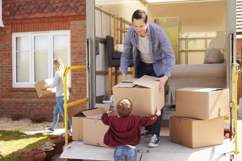 Eco-friendly furniture pick-up and recycling process in Merton