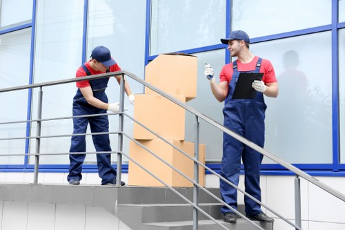 Local house movers handling a residential move in Merton