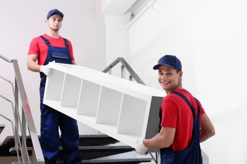 Team investigating a service issue in a removals process