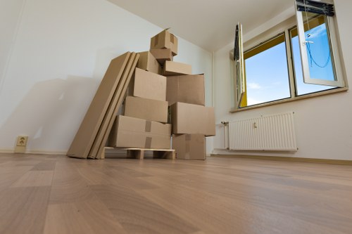 Removals van service supporting local moves across Merton