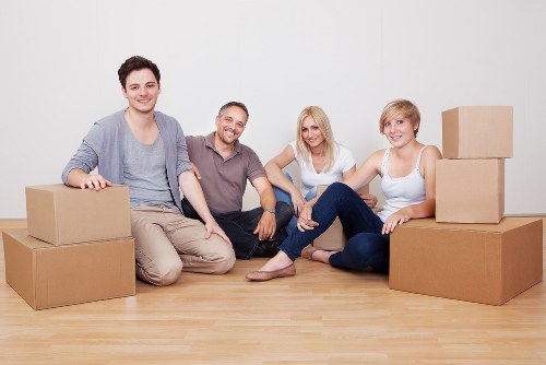 Boxes and furniture prepared for same day removals in Merton