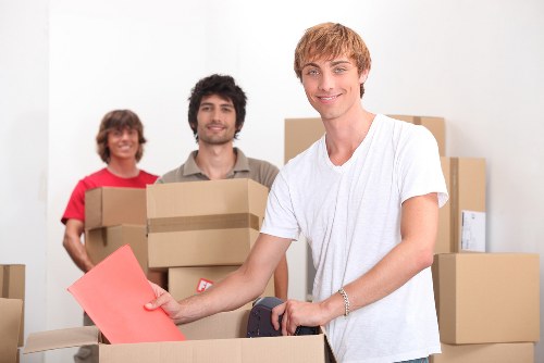 Local removal team managing a fast property move in Merton